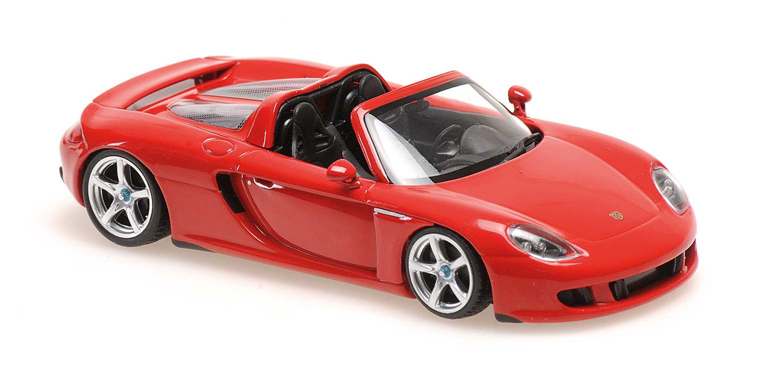 Porsche Carrera GT 2003 Rood - 1:43