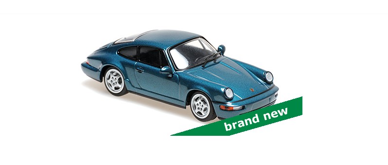 Porsche 911 Carrera 1992 Turquoise Metallic - 1:43