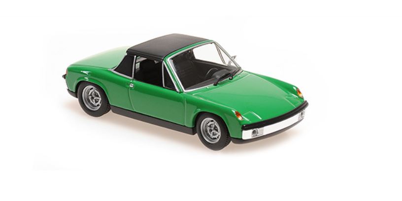 Porsche 914/4 1972 Groen - 1:43