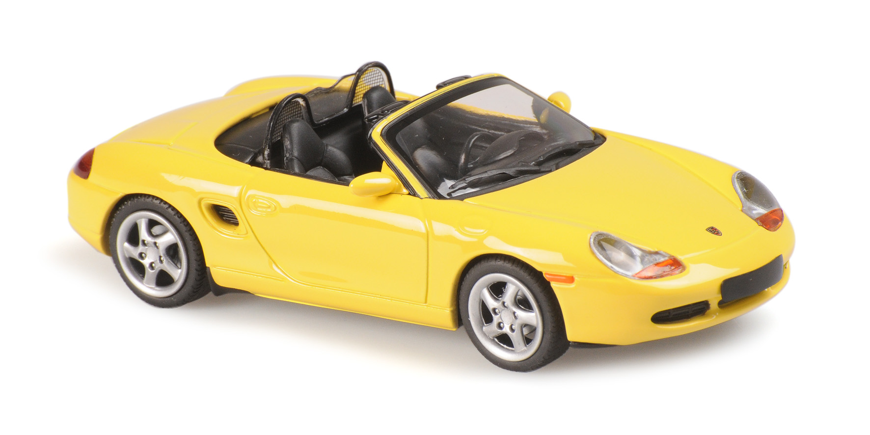 Porsche Boxster 1999 Geel - 1:43