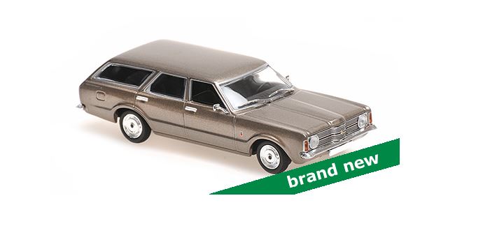Ford Taunus Turnier 1970 Grijs Metallic - 1:43