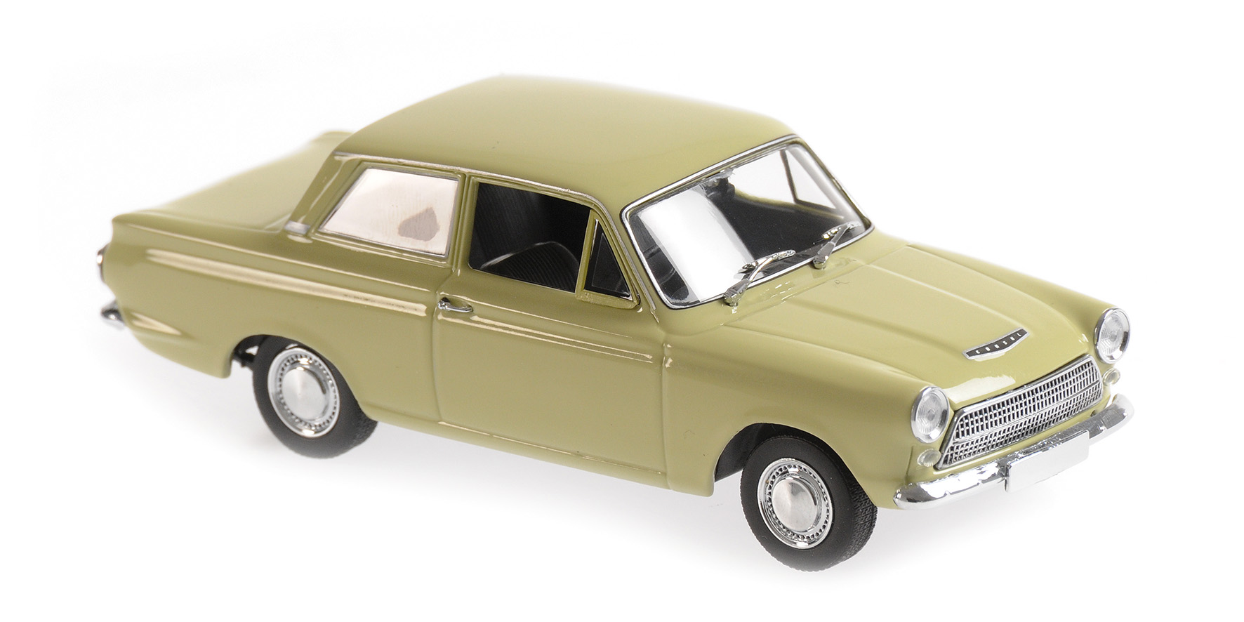 Ford Cortina MK1 1962 Groen - 1:43
