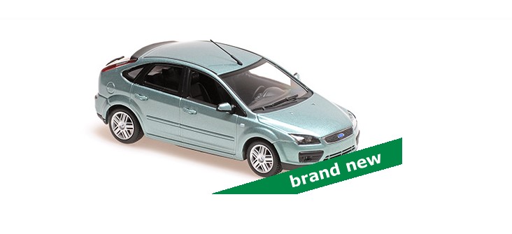 Ford Focus 2004 Lichtblauw Metallic - 1:43
