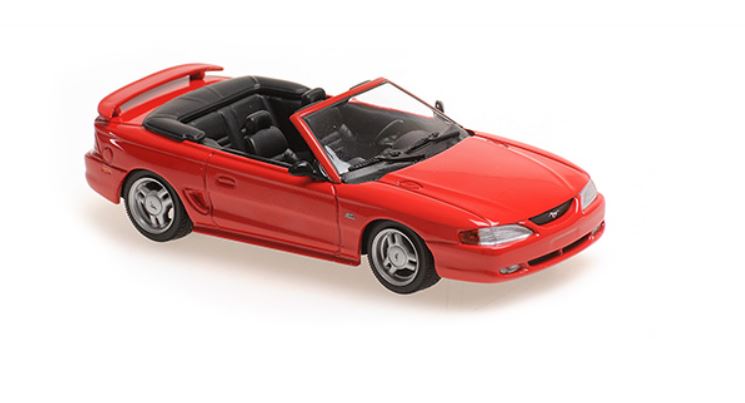 Ford Mustang Cabriolet 1994 Rood - 1:43