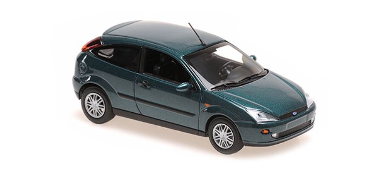 Ford Focus 1998 Groen Metallic - 1:43