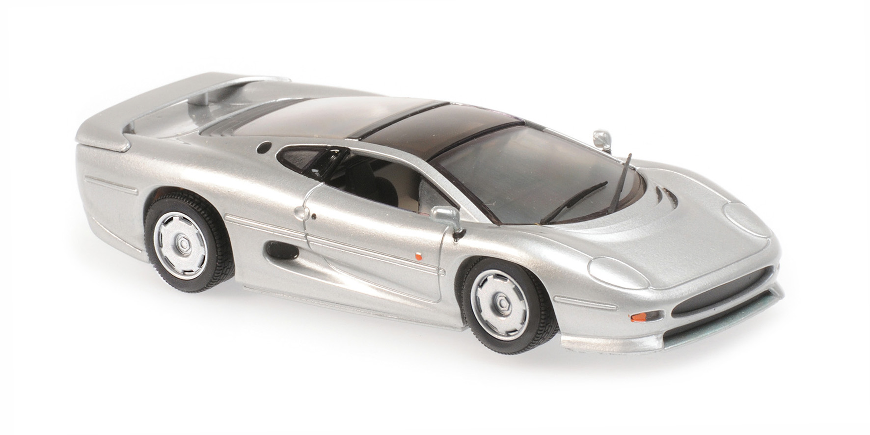Jaguar XJ220 1991 Zilver - 1:43