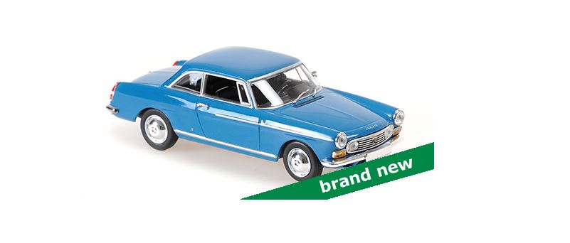 Peugeot 404 Coupe 1962 Blue - 1:43