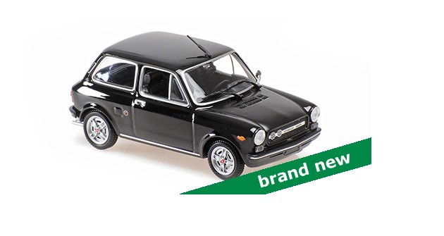 Autobianchi A112 Abarth 1974 Zwart - 1:43