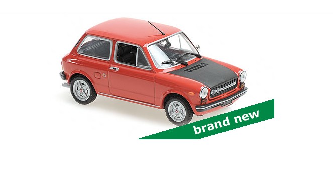 Autobianchi A112 Abarth 1974 Rood - 1:43