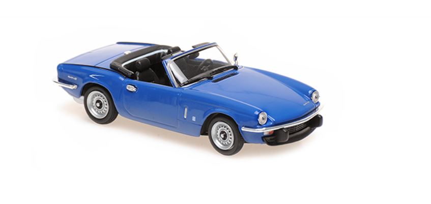 Triumph Spitfire Mk.IV 1972 Blauw - 1:43