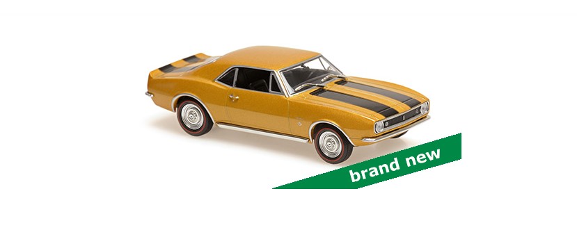 Chevrolet Camaro 1967 Goud - 1:43