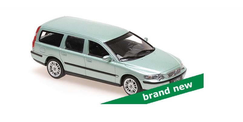 Volvo V70 Break 2000 Licht Groen - 1:43
