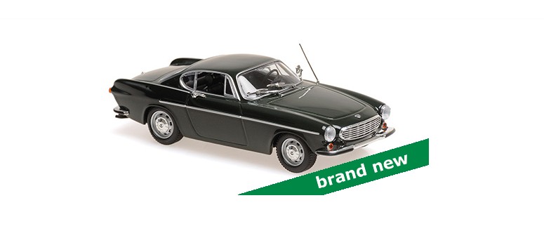 Volvo P1800S Coupe 1969 Blauw/Groen - 1:43