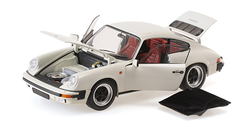 Porsche 911 Carrera Coupe 3.2 1983 Wit - 1:18