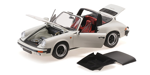 Porsche 911 Carrera Targa 1983 Wit - 1:18