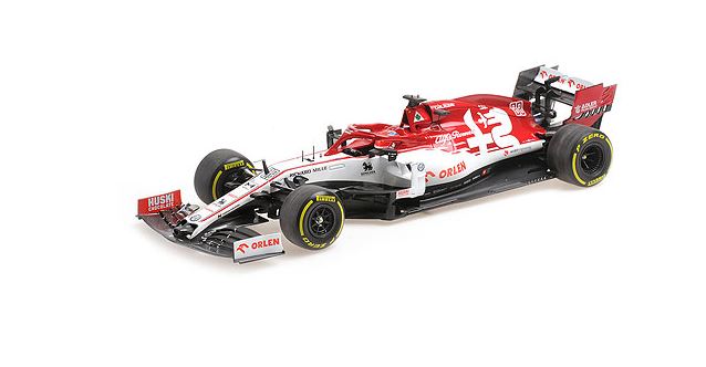 Alfa Romeo Racing F1 C39 Testing Session 2020 R. Kubica