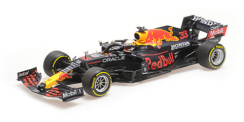 Red Bull Racing Honda RB16B Winner Mexican GP 2021 M. Verstappen - 1:18