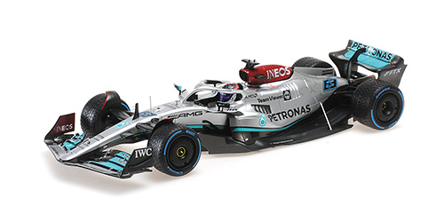 Mercedes-AMG W13 Monaco GP 2022 G. Russell - 1:18