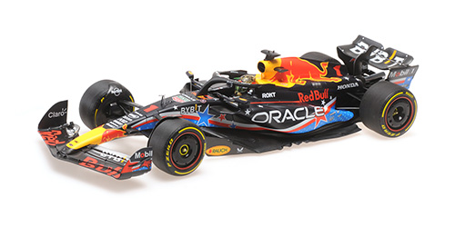 Red Bull RB19 Winner Austin GP 2023 M. Verstappen - 1:18