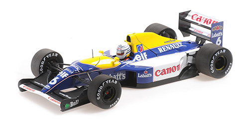 Williams Renault FW14B 1992 R. Patrese - 1:18