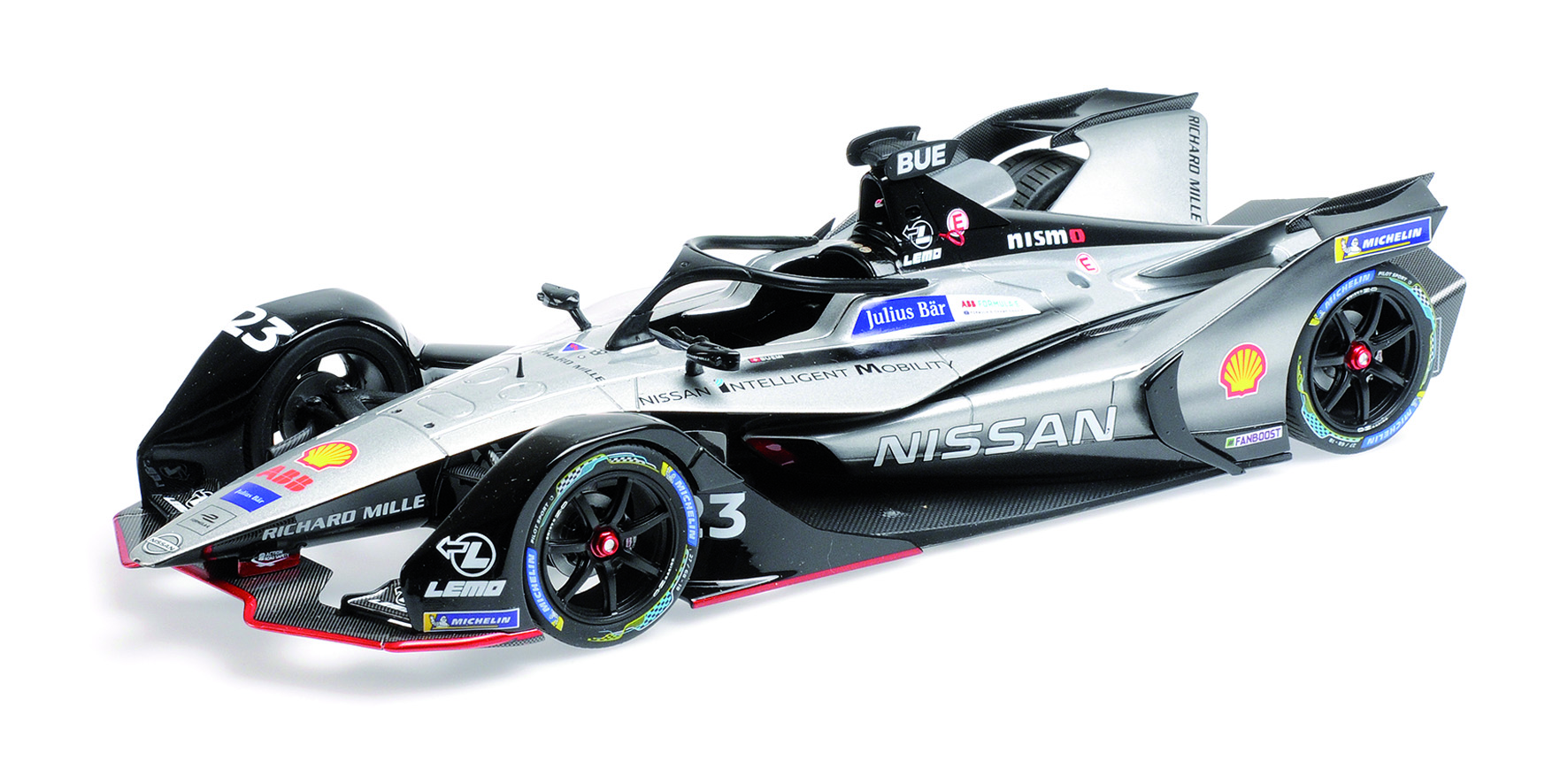 Formula E Season 5 Nissan 2018 S. Buemi - 1:18