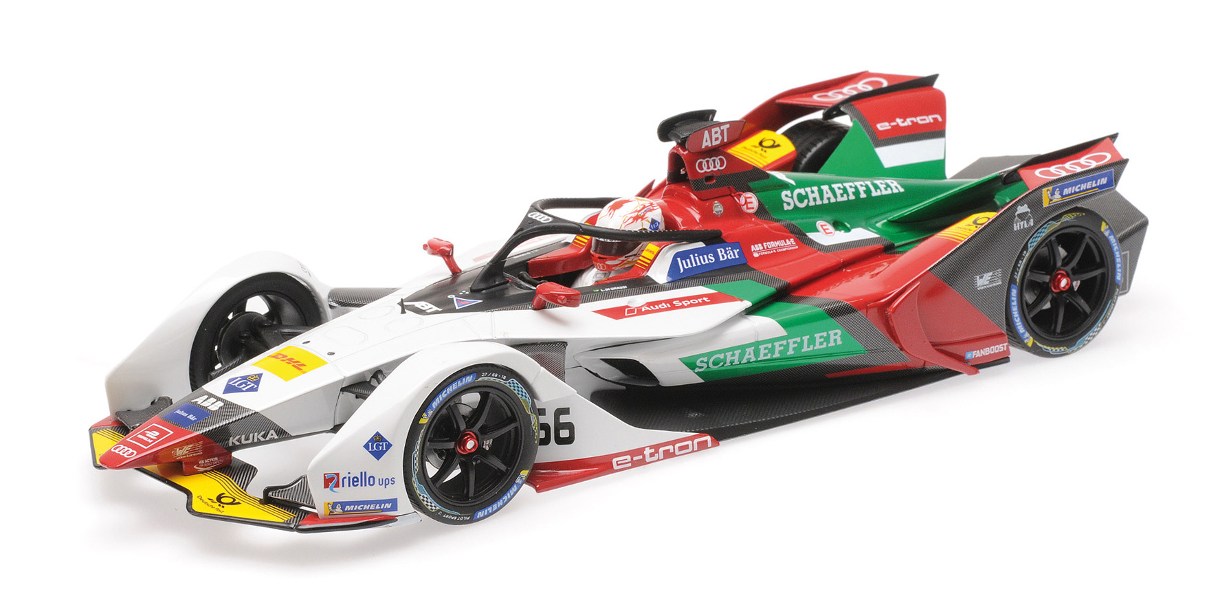 Formula E Season 5 Audi Sport Abt Schaffler 2018 D. Abt - 1:18