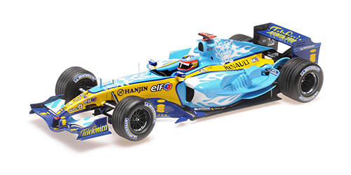 Renault F1 Team R25 Winner Belgian GP 2005 F. Alonso - 1:18