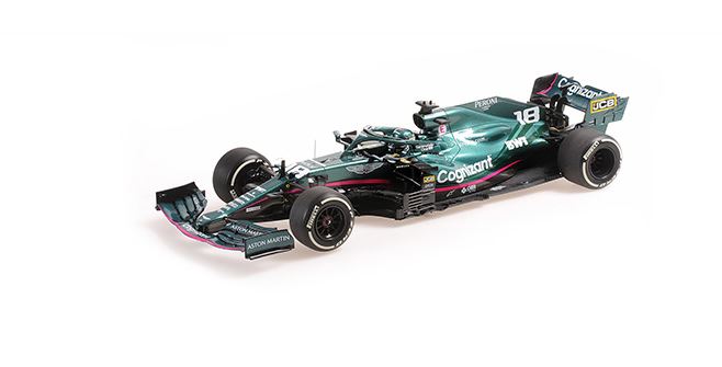 Aston Martin Cognizant F1 Team AMR21 Monaco GP 2021 L. Stroll - 1:18