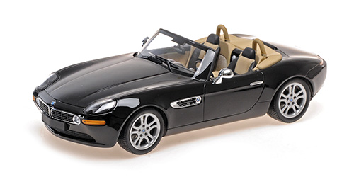 BMW Z8 Roadster 2000 Zwart - 1:18
