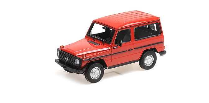 Mercedes-Benz G-Klasse Kort (W460) 1980 Rood - 1:18