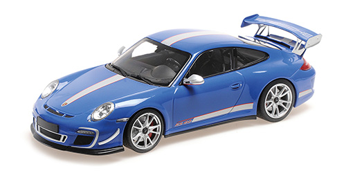 Porsche 911 GT3 RS 4.0 2011 Blauw - 1:18