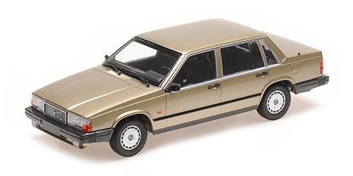 Volvo 740 GL 1986 Goud - 1:18