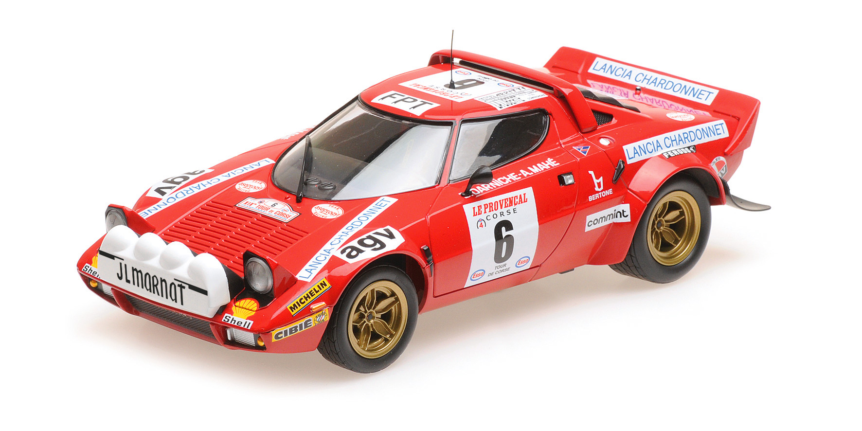 Lancia Stratos Winner TDC 1975 Darniche/Mahe - 1:18