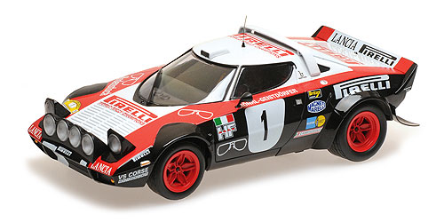 Lancia Stratos Winner Saarland Rally 1978 Rohrl/Geistdorfer - 1:18