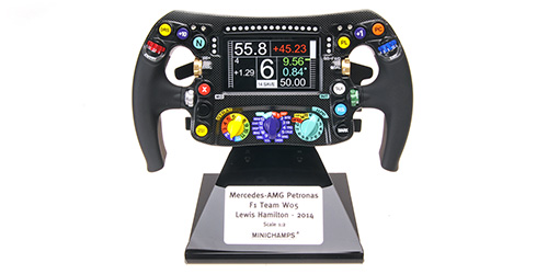 Mercedes-AMG F1 W05 Steering Wheel 2014 L. Hamilton - 1:2