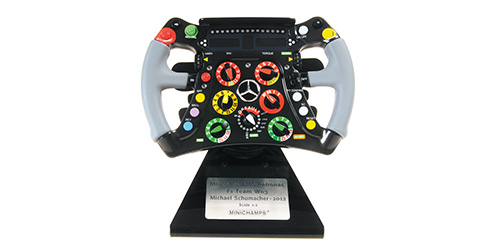 Mercedes-AMG F1 W03 Steering Wheel 2012 M. Schumacher - 1:2