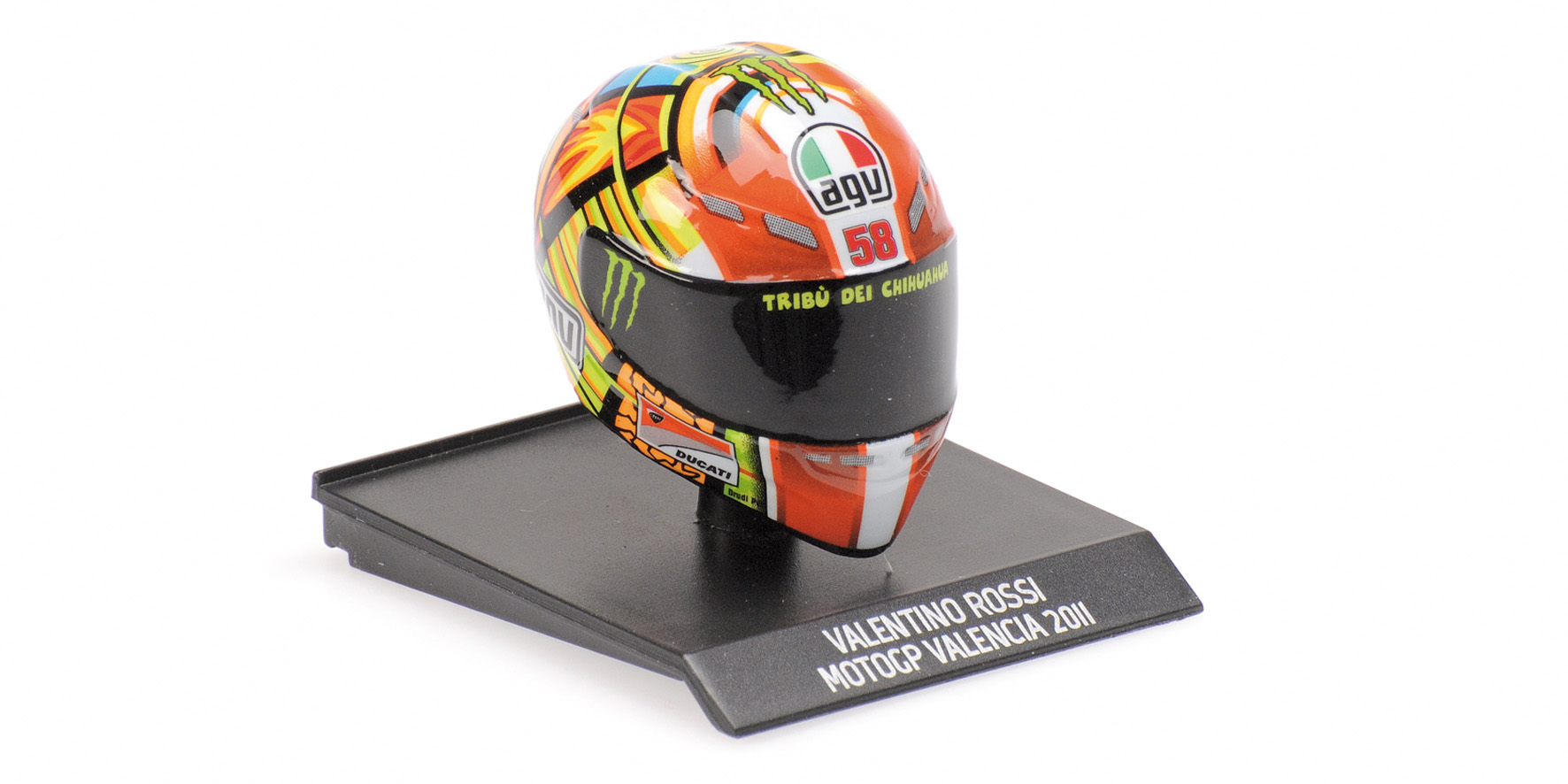 AGV Helmet MotoGP Valencia 2011 V. Rossi - 1:10