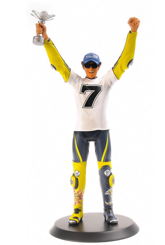 Figurine MotoGP Sepang 2005 7 Time World Champion V. Rossi - 1:6