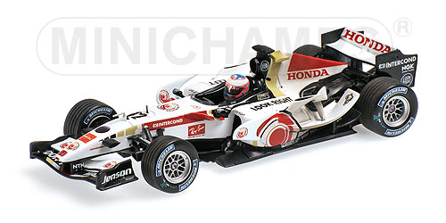 Honda F1 Racing RA106 Dirty Version Winner GP Hungary 2006 J. Button