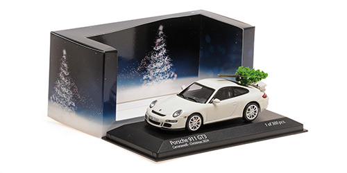 Porsche 911 GT3 Christmas Tree 2006 Wit - 1:43