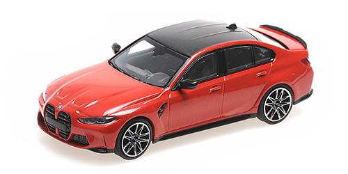 BMW M3 2020 Rood Metallic - 1:43