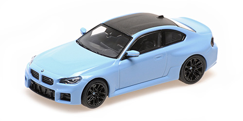 BMW M2 2023 Lichtblauw - 1:43