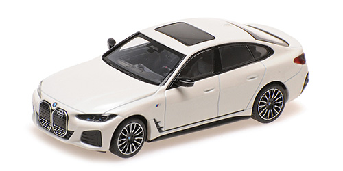 BMW i4 M50 2023 Wit Metallic - 1:43