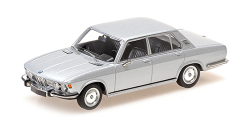 BMW 2500 (E3) 1968 Zilver - 1:43