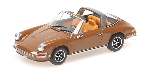 Porsche 911 Targa 1972 Bruin - 1:43