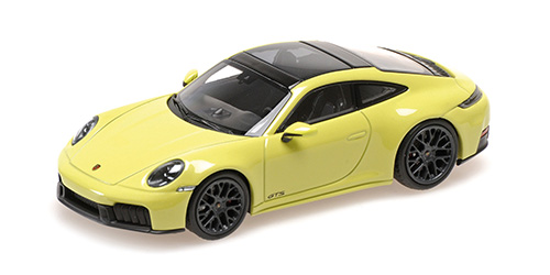 Porsche 911 (992) Carrera GTS 2024 Geel Metallic - 1:43