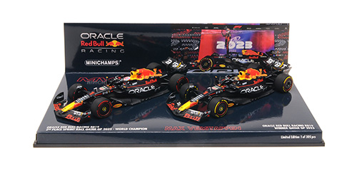 Red Bull RB19 2nd Place Sprint Race Qatar and Worldchampion GP 2023 M. Verstappen - 1:43
