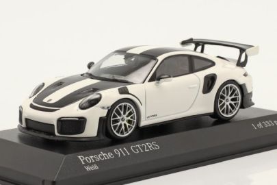 Porsche 911 GT2 RS Weissach 2018 Wit - 1:43