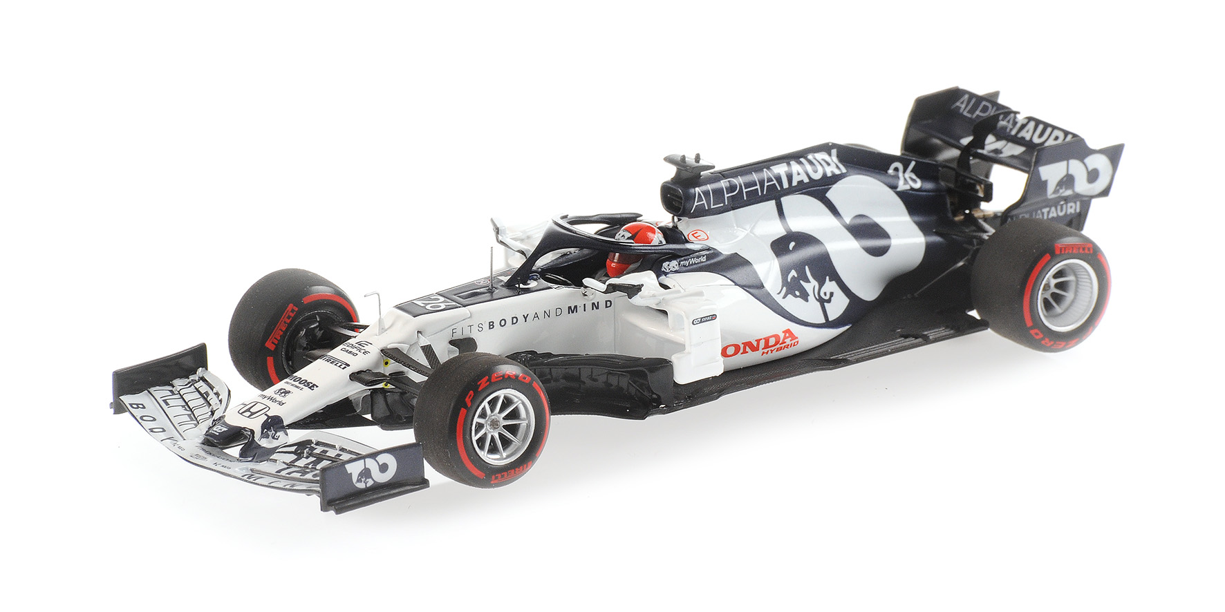 Scuderia Alpha Tauri Racing Honda AT1 Austrian GP 2020 D. Kvyat