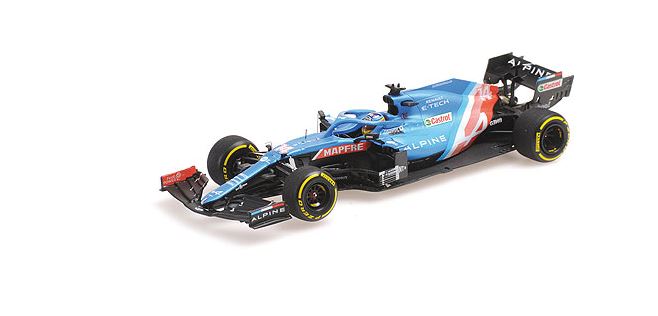Alpine F1 Team A521 GP Bahrain 2021 F. Alonso - 1:43